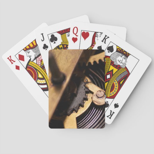 監視整備士抽象芸術 トランプ (裏面)