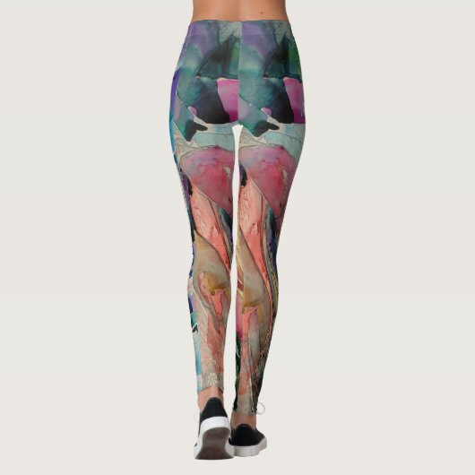 監視 レギンス (裏面)