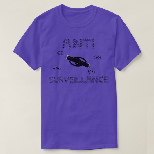 監視 Tシャツ (デザイン正面)