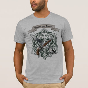 監視Yerの利得のヴィンテージの海賊人のTシャツ Tシャツ