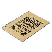 監退職した査役おもしろい員 ノートブック (左側)