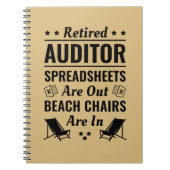 監退職した査役おもしろい員 ノートブック (正面)