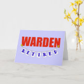 監退職した督 カード (黄色い花)