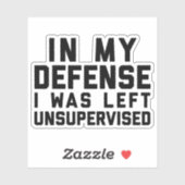 監離れ視の無おもしろい引用文 シール (シート)