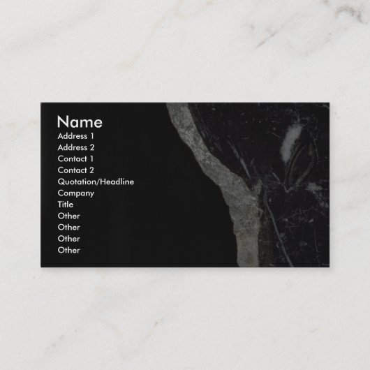 盤石のアンドリアの欠陥 名刺 (正面)