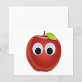 目おもしろいがGooglyの赤りんご (正面/裏面)