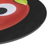 目おもしろいがGooglyの赤りんご カッティングボード (角)