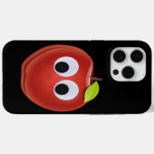 目おもしろいがGooglyの赤りんご Case-Mate iPhoneケース (裏面 (横))
