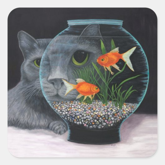 目から目 スクエアシール (正面)