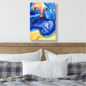 「目から」キャンバス印刷 |メラニー・アリソン キャンバスプリント (インサイチュ (寝室))