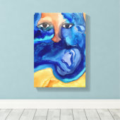 「目から」キャンバス印刷 |メラニー・アリソン キャンバスプリント (インサイチュ (ウッドフロア))