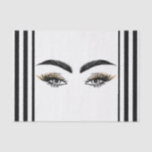 目かわいらし美しいサロンメイクアップまつげまつげ 薄葉紙 (正面)