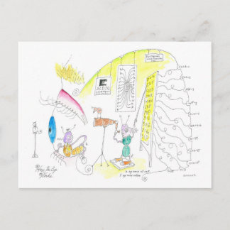 目がいかに働くか ポストカード