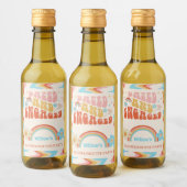 目がくらむほど夢中なエンゲージメント パーティーのお土産 ワインラベル (ボトル)