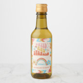 目がくらむほど夢中なエンゲージメント パーティーのお土産 ワインラベル (正面)