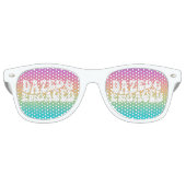 目がくらむほど愛されてる レトロ タイポグラフィーデザイン レトロサングラス (正面)