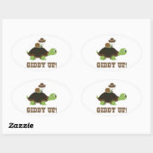 目がくらむよ! 楕円形シール (シート)