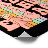 目がくらんで夢中な魅力的な虹色チームの花嫁の未婚者 ポスター (角)