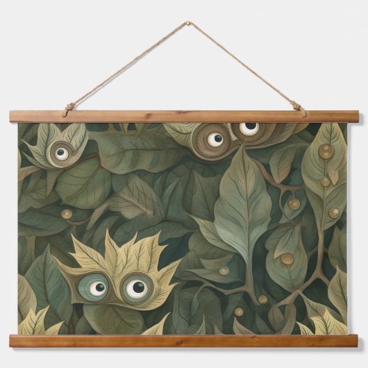 目がグッドガーデンボタニカル 吊り下げ型タペストリー (正面)
