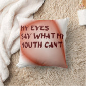 目が利かぬ クッション (ブランケット)