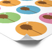 目が壁を愛する ポスター (角)