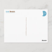 目が恋に落ちた。 ポストカード (裏面)