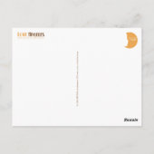 目が恋に落ちた。 ポストカード (裏面)