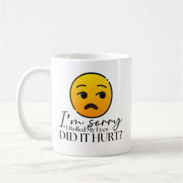 「目が悪転がい」コーヒおもしろいーMug コーヒーマグカップ