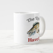 目が持ってる。....ワレエス ジャンボコーヒーマグカップ (正面右)