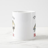 目が持ってる。....ワレエス ジャンボコーヒーマグカップ (正面)