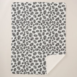 目が白い シェルパブランケット