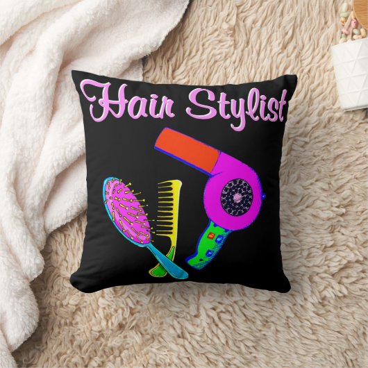 目が眩む美容師ティーズ及び贈り物 クッション (ブランケット)