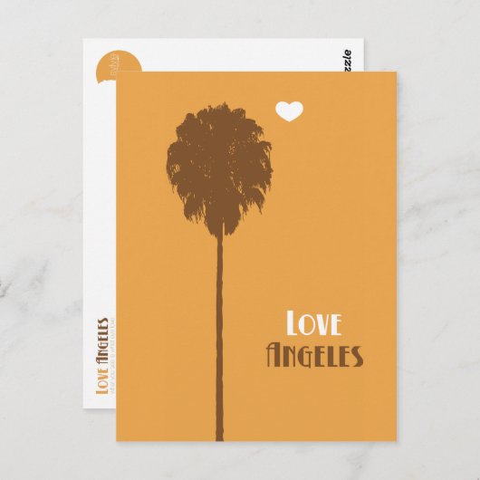 目が私のペンパルに恋に落ちた… ポストカード (正面/裏面)