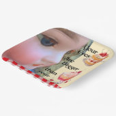 目が胃より大きい9"紙プレート ペーパープレート (傾斜あり)