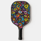 目が見える ピックルボールラケット (裏面)