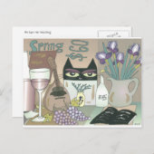 目が見える ポストカード (正面/裏面)