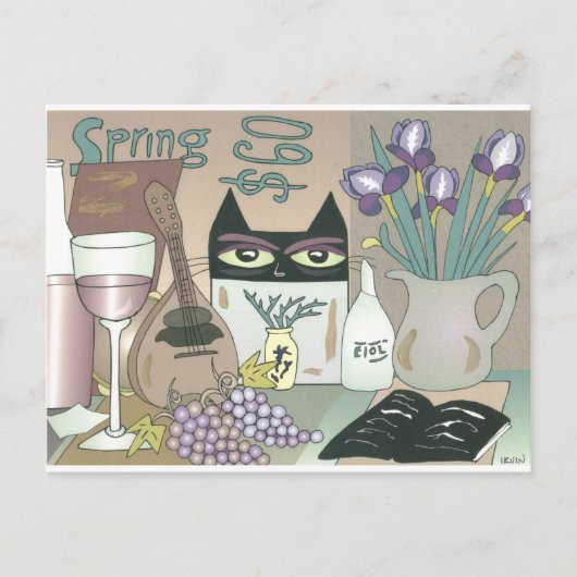 目が見える ポストカード (正面)