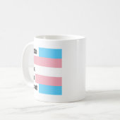 目が覚めたのは侮辱ではない コーヒーマグカップ (正面左)