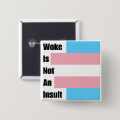 目が覚めたのは侮辱ではない 缶バッジ (正面&裏面)