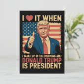 目が覚めたらトランプ大統領だった時の喜び 招待状 (スタンド正面)