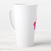 目が覚めた! カフェラテマグ (左アングル)