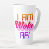 目が覚めた！ カフェラテマグ (右アングル)