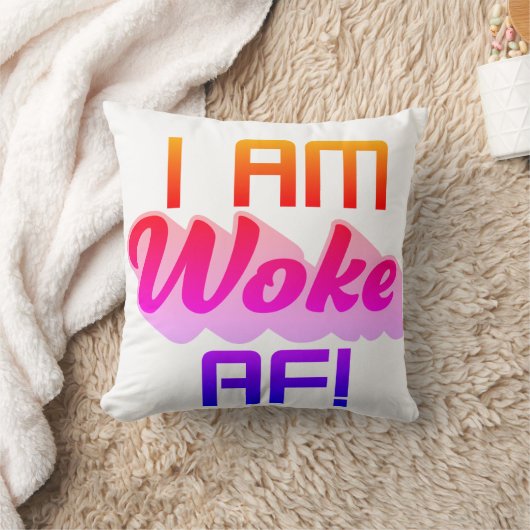 目が覚めた! クッション (ブランケット)