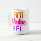 目が覚めた！ コーヒーマグカップ (正面左)