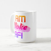 目が覚めた！ コーヒーマグカップ (正面左)