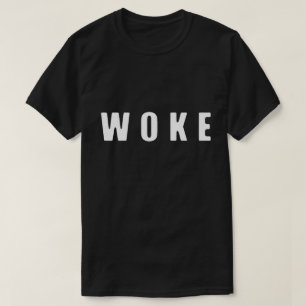 「目が覚めた」(暗) Tシャツ
