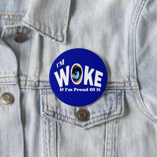 目が覚めて誇りを持ったいる 缶バッジ (インサイチュ)