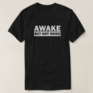 目が覚めない |無料スピーチTシャツ Tシャツ