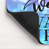 目が覚めるのを待てない人生を作る マウスパッド (コーナー)