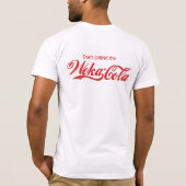 目が覚めれば運が悪い Tシャツ (裏面)